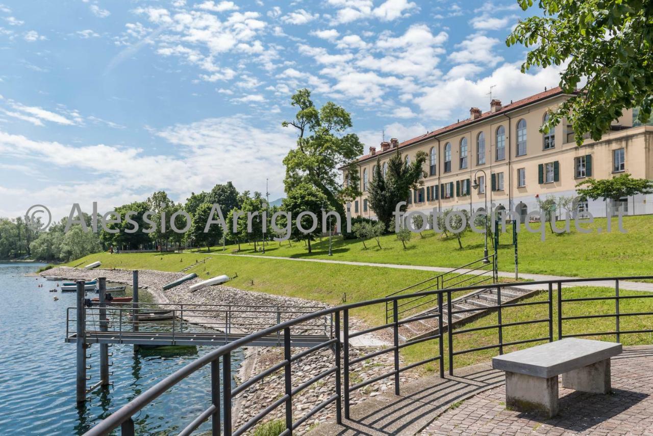 BlueLake Inn Olginate Bagian luar foto